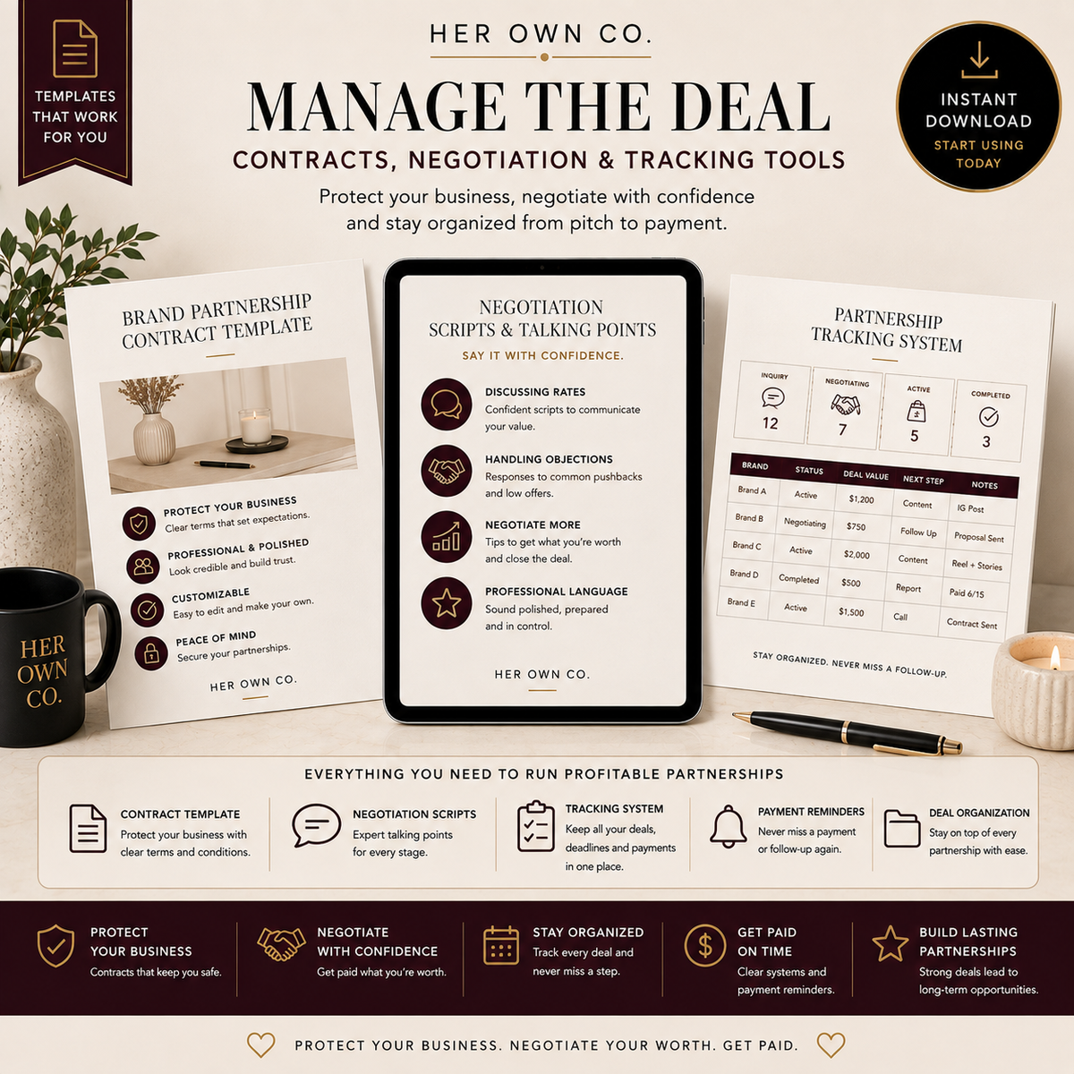 The Brand Deal Kit | Vol. 01
