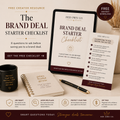 The Brand Deal Starter Checklist