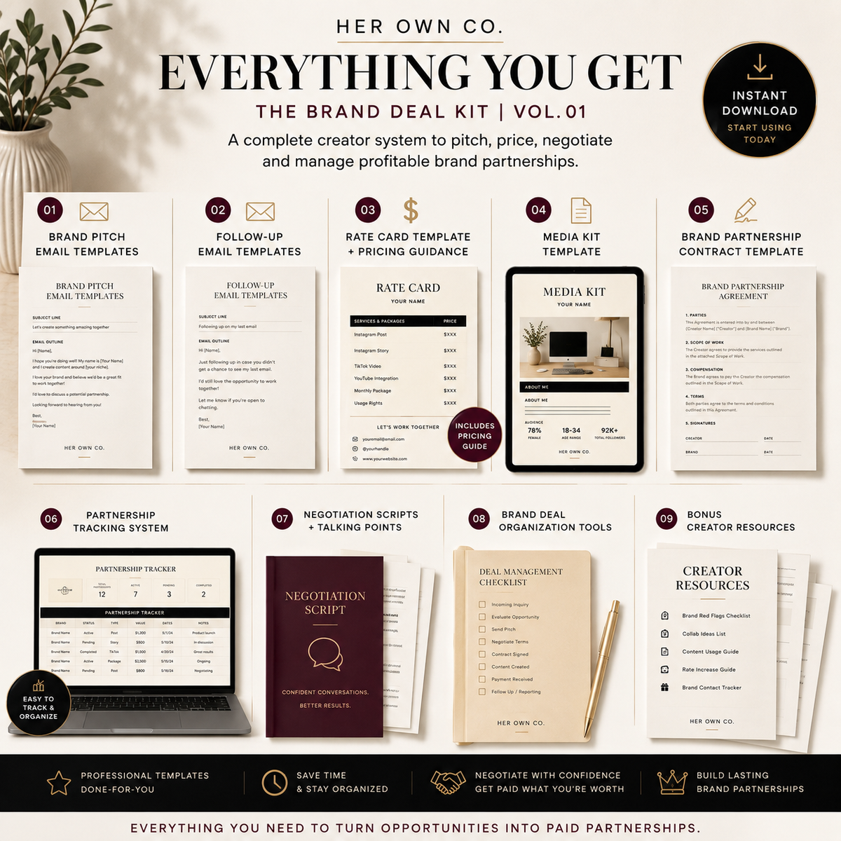 The Brand Deal Kit | Vol. 01