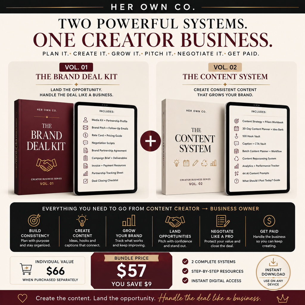 Creator Business Bundle