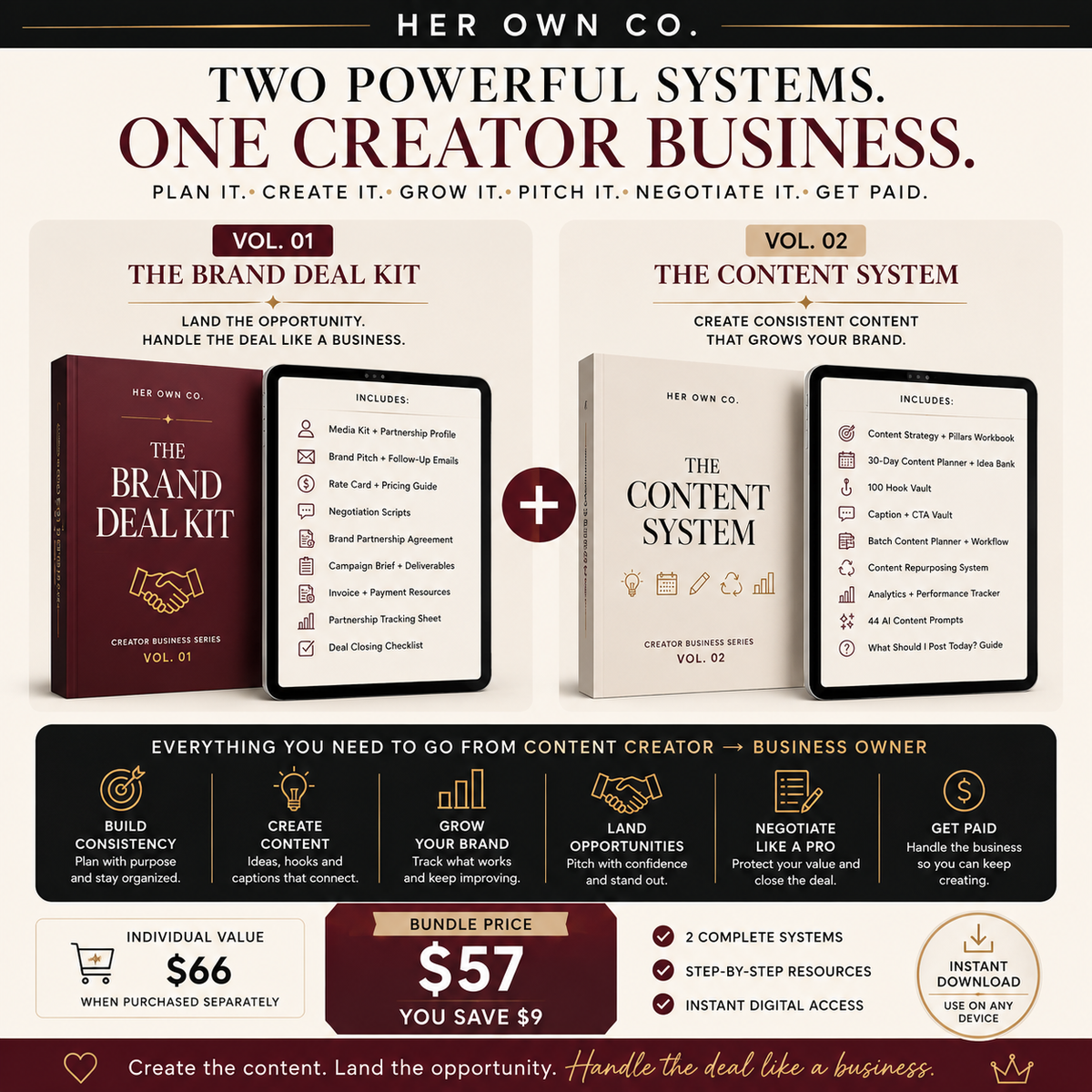 Creator Business Bundle