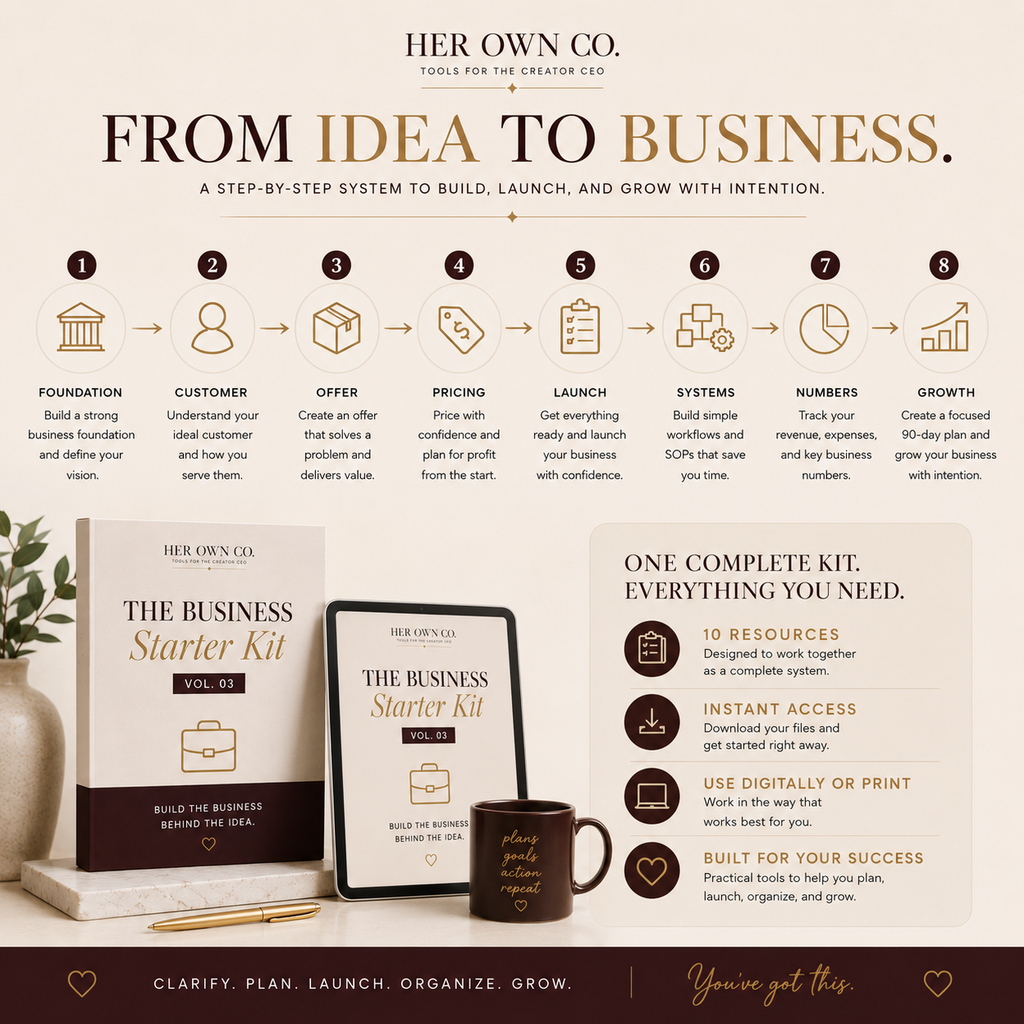 The Business Starter Kit | Vol. 03